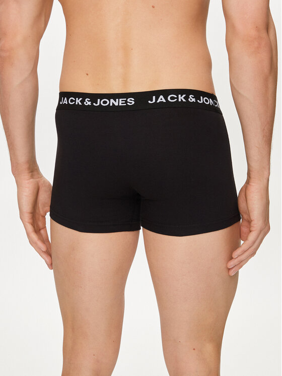 Jack & Jones Jack & Jones Комплект боксерів Solid 12189937 Чорний