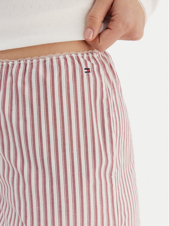 Tommy Hilfiger Tommy Hilfiger Pijama UW0UW06143 Écru Regular Fit