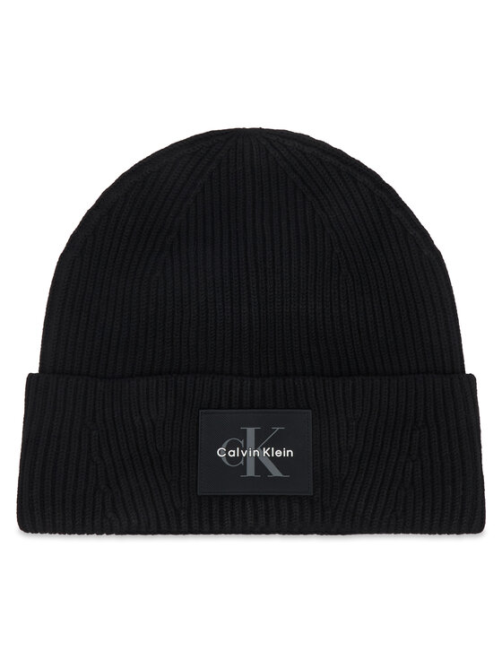 Calvin Klein Berretto Calvin Klein Monologo LV04D8096G Nero