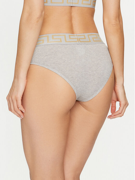 Versace Versace Класичні труси Greca 1001381 Сірий