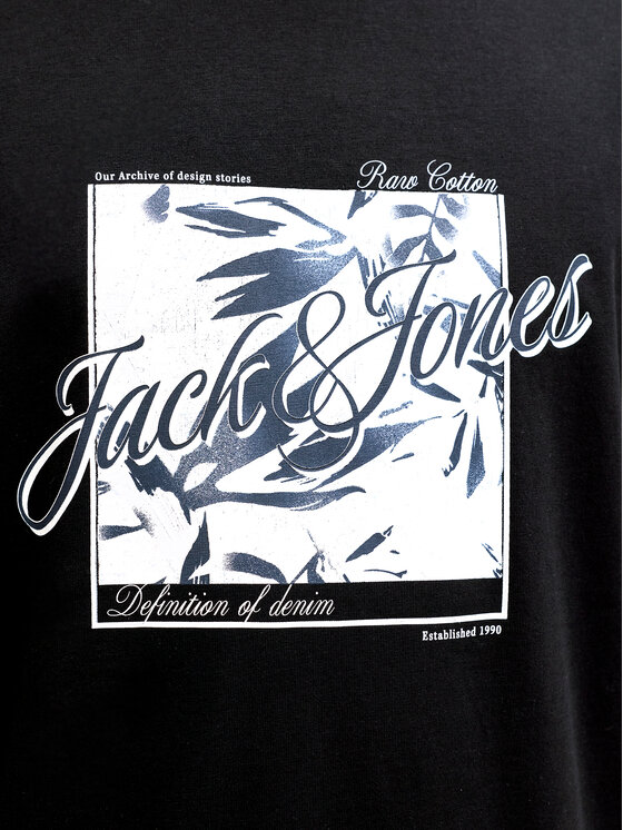 Jack & Jones Jack & Jones Camiseta Honolulu 12288088 Negro Regular Fit