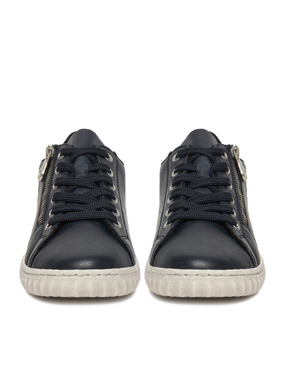 Rieker Sneakersy Rieker N0900-14 Tmavomodrá