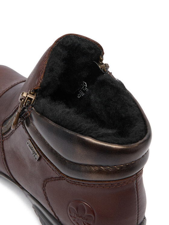 Rieker Botine Rieker CEO-L4655-27 Maro închis