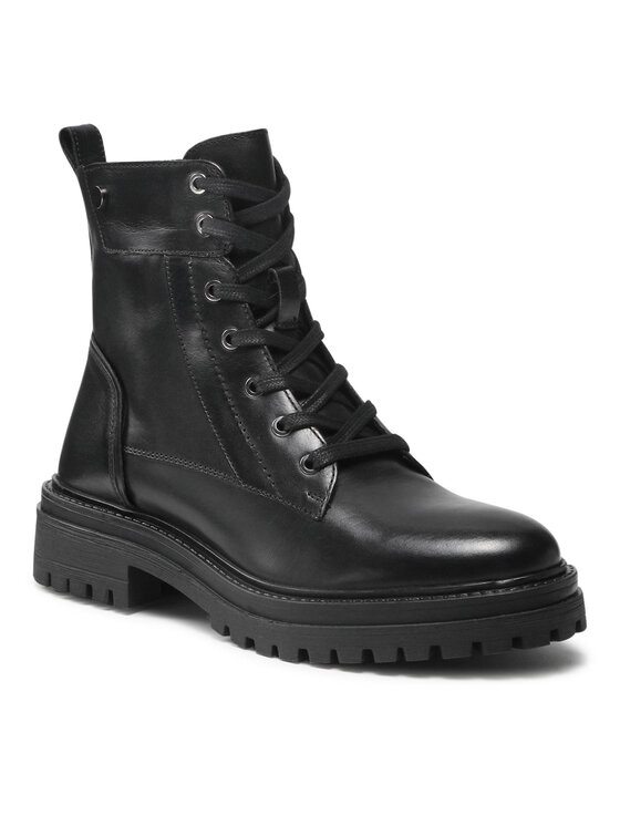 Geox Trapper stila apavi Geox D Iridea C D16HRC 00043 C9999 Melns