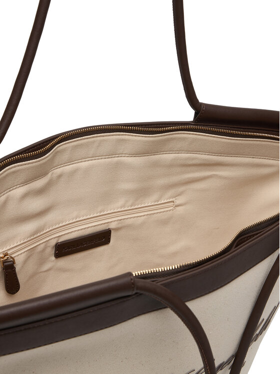 KARL LAGERFELD Дамска чанта KARL LAGERFELD B1W46069 Бежов