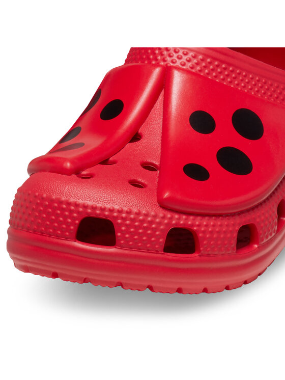 Crocs Iešļūcenes Crocs Classic Iam Ladybug Clog T 210016 Sarkans