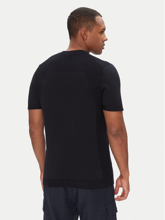 BOSS BOSS Футболка Momentum 50520683 Cиній Regular Fit