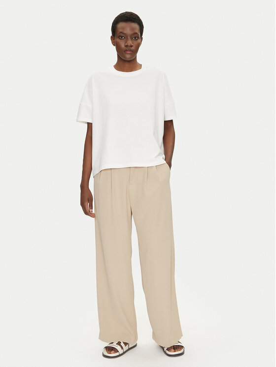 Bomboogie Bomboogie T-shirt TW7441TJOR5 Bianco Relaxed Fit