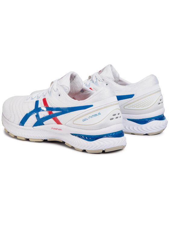 Asics Buty do biegania Asics Gel-Nimbus 22 1011A780 Biały