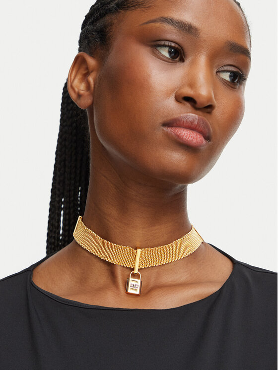 Elisabetta Franchi Choker Elisabetta Franchi CO-14G-67E2-V290 Złoty