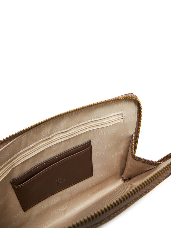 Guess Плоска сумка Guess PMBALO P5235 Коричневий