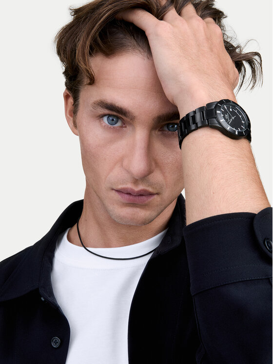 Daniel Wellington Годинник Daniel Wellington Iconic Paradigma 40 DW00100821 Чорний