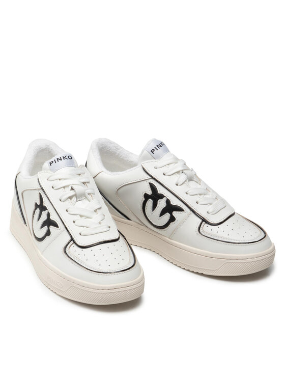PINKO Tenisice Pinko Bondy Basket Sneaker PE 22 BLKS1 1H210W Y84V Bijela
