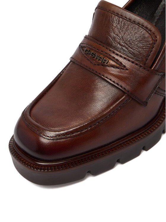G-STAR Loafersy G-STAR CEO-WI34-CLEVELAND-05 Brązowy