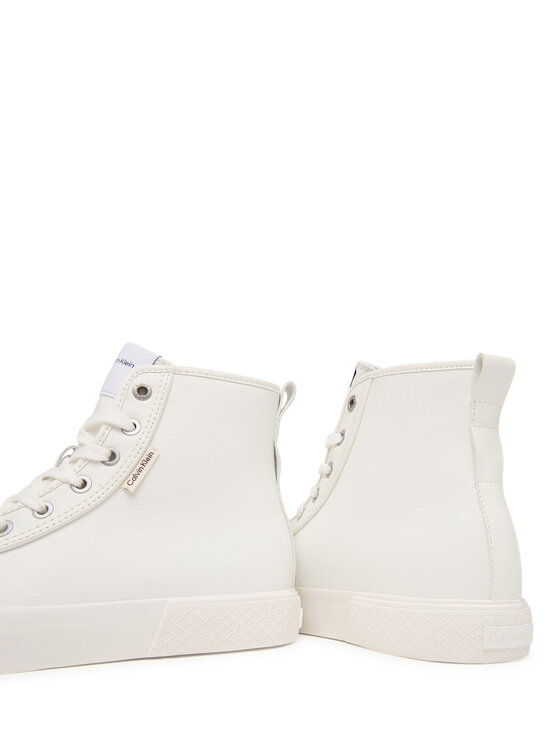 Calvin Klein Bambas Calvin Klein Vulc Lace Up Hightop Lth HW0HW03076 Blanco