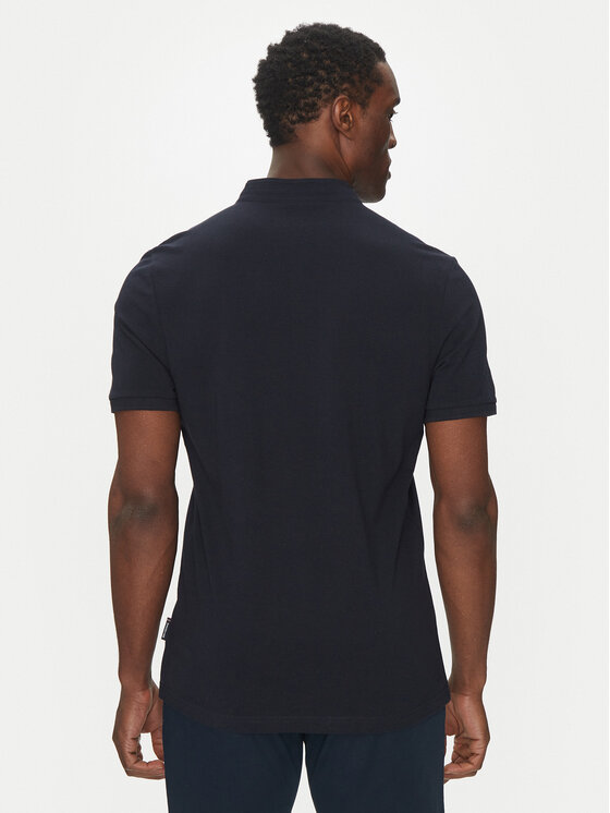 Hechter Paris Hechter Paris T-Shirt 74006 100912 Σκούρο μπλε Regular Fit