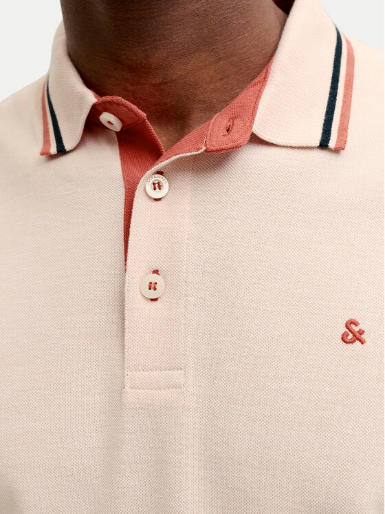 Jack & Jones Jack & Jones Polo Paulos 12136668 Naranja claro Regular Fit