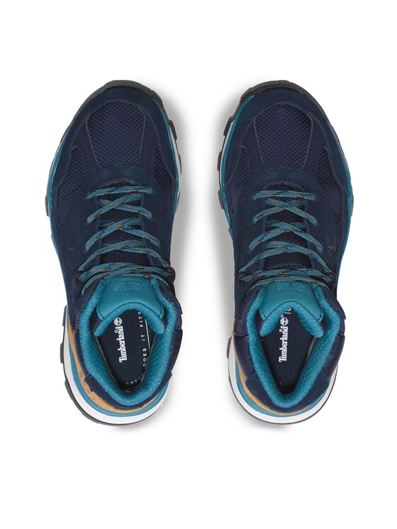 Timberland Šnurovacia obuv Timberland Trail Trekker Mid Gtx GORE-TEX TB0A67H40191 Tmavomodrá