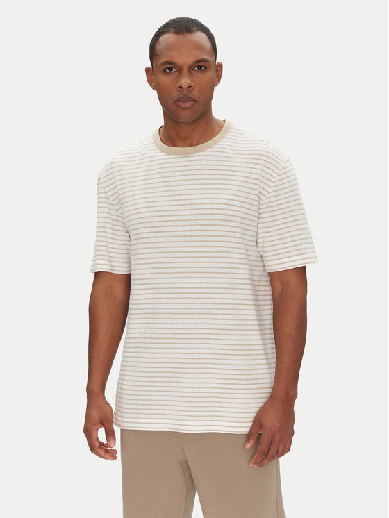 BOSS BOSS Футболка H-Taut 28 50537498 Бежевий Regular Fit