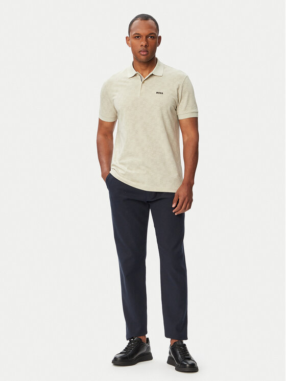 BOSS BOSS Polo Swing 50564801 Beige claro Regular Fit