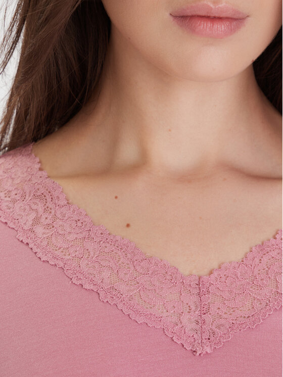 Ysabel Mora Ysabel Mora Pijama 10766 Rosa Regular Fit