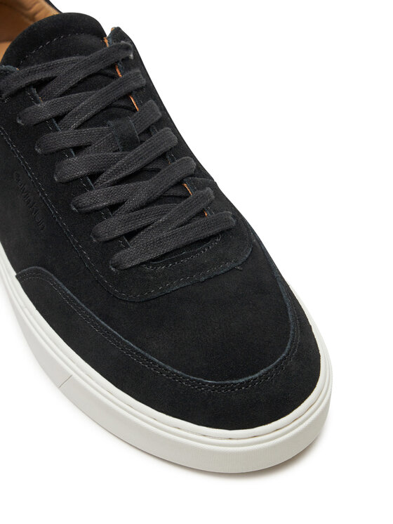Calvin Klein Snīkeri Calvin Klein Lace Up Suede HM0HM01792 Melns