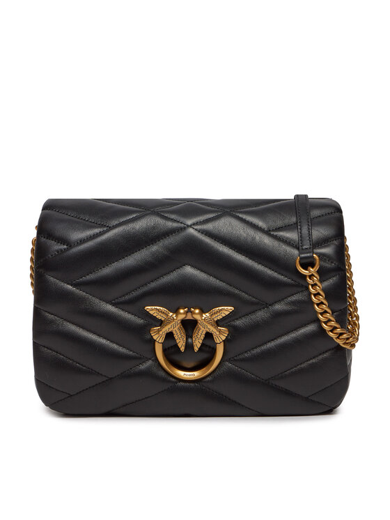 PINKO Ročna torba Pinko Love Click Classic Puff AI 23-24 PLTT 101585 A1ET Črna