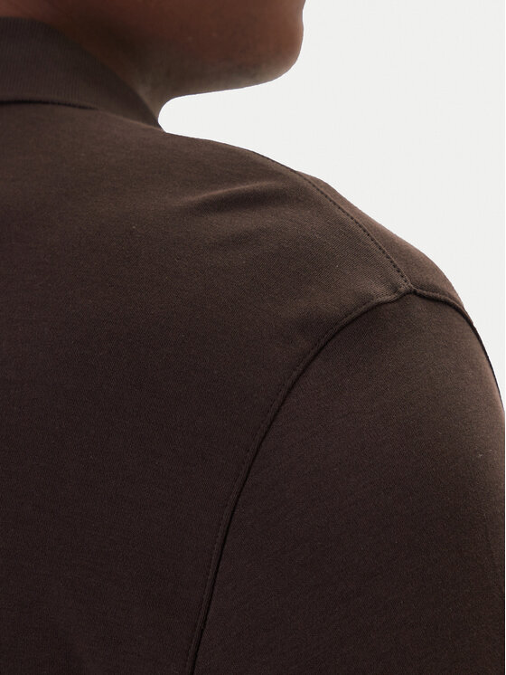 Calvin Klein Calvin Klein Polo LV040EM909 Marrón Regular Fit