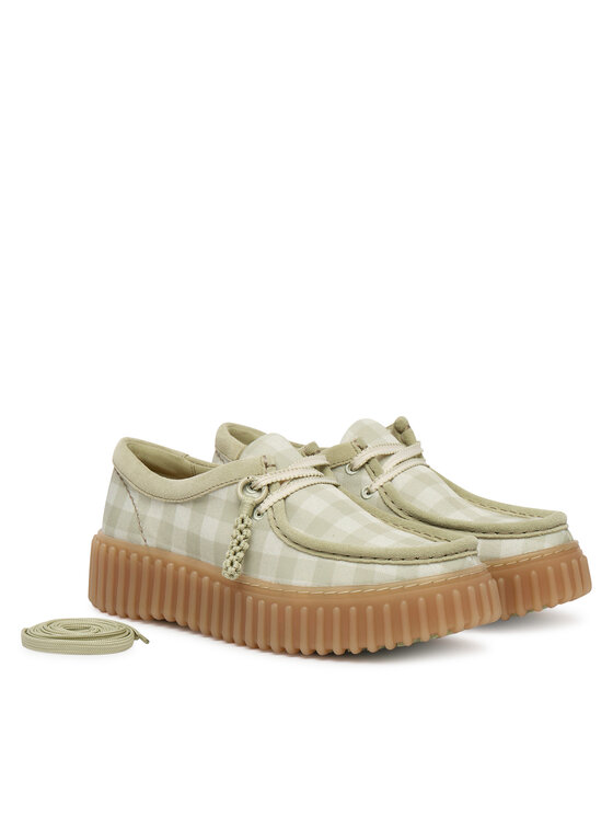Clarks Туфлі Clarks Torhill Bee 26186299 Зелений