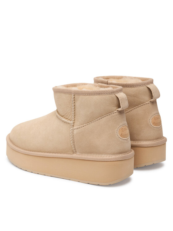 EMU Australia Sniego batai EMU Australia Stinger Micro Flatform 2.0 W13296 Smėlio