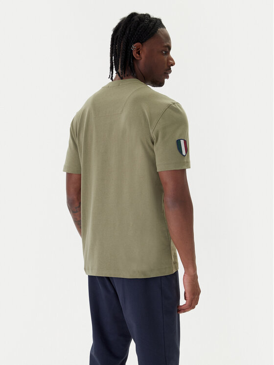 Aeronautica Militare Aeronautica Militare Camiseta 261TS2544UJ00592 Verde Regular Fit