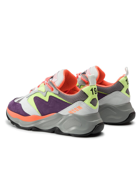 MSGM Снікерcи MSGM Attack Sneakers 2642MDS2086 700 74 Кольоровий