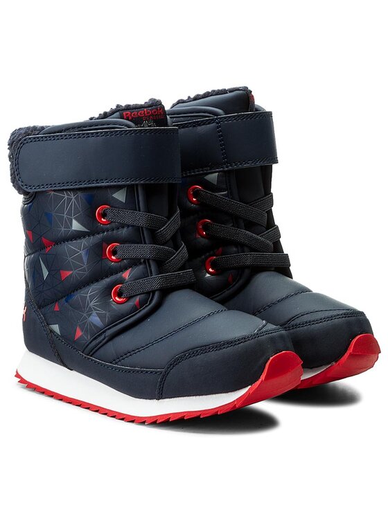 Śniegowce Reebok Snow Prime BS7778 Granatowy | Eobuwie.com.pl