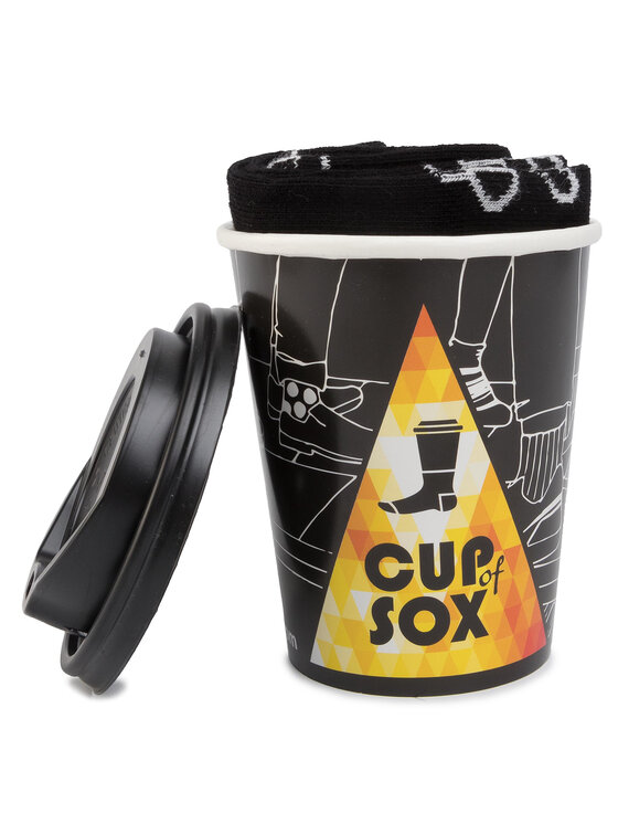 Cup of Sox Dolge nogavice Cup of Sox Czytaj Z Nóg B Črna
