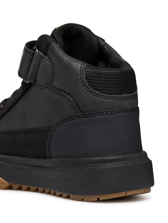 Geox Šnurovacia obuv Geox J Bunshee Boy B Abx J16FMA 0ME32 C9999 S Čierna
