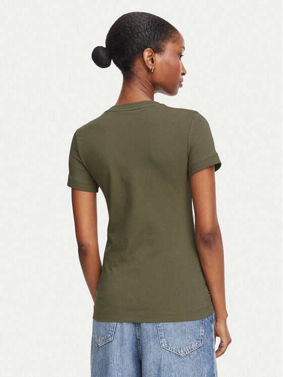 Guess Guess Camiseta W2YI44 J1314 Caqui Regular Fit