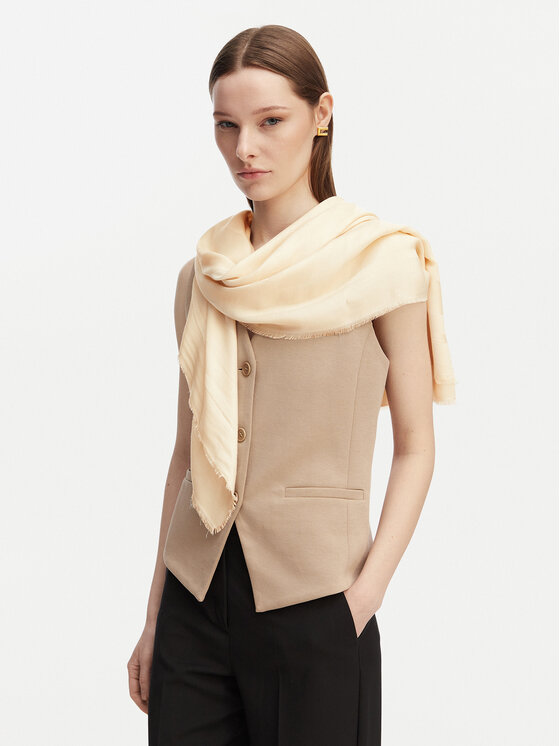Elisabetta Franchi Chal Elisabetta Franchi SC-14F-61E2-193 Crema