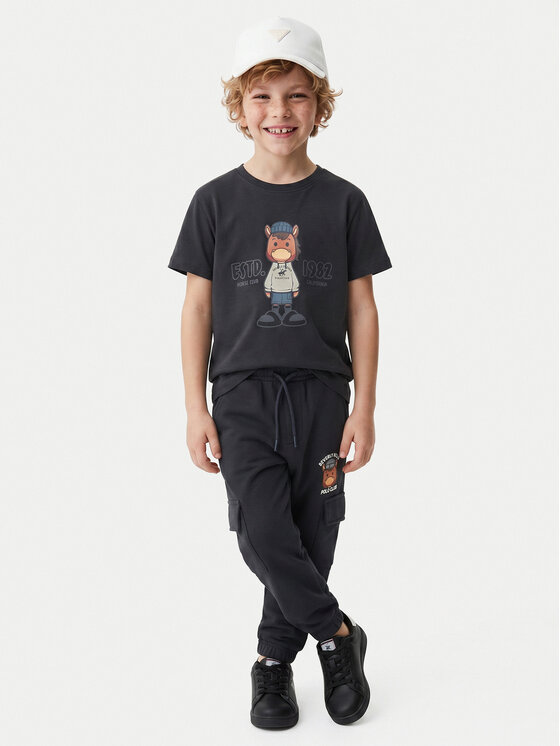 Beverly Hills Polo Club Beverly Hills Polo Club Футболка P-SS26B-TS0135 Cиній Regular Fit