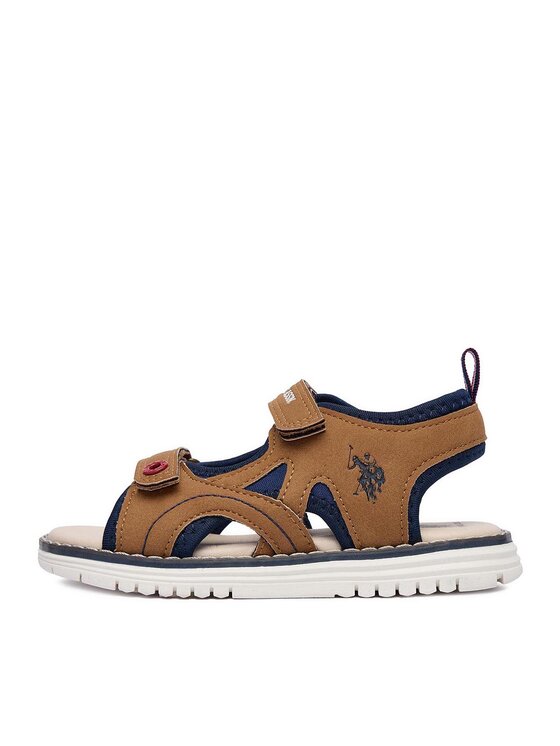 U.S. Polo Assn. Босоніжки U.S. Polo Assn. EO-GARDA002K/6Y1 Світло-коричневий
