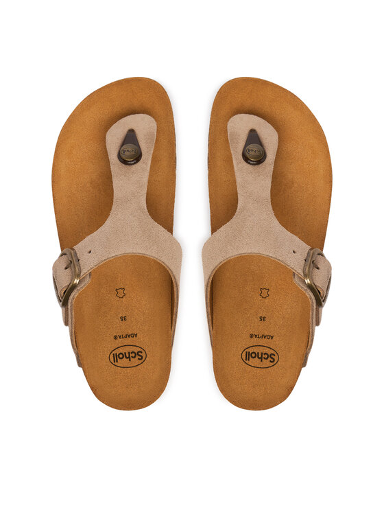 Scholl В'єтнамки Scholl Anais F00740 Бежевий