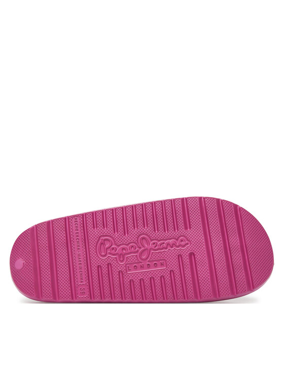 Pepe Jeans Шльопанці Pepe Jeans Beach Slidemet PLS70165 Рожевий