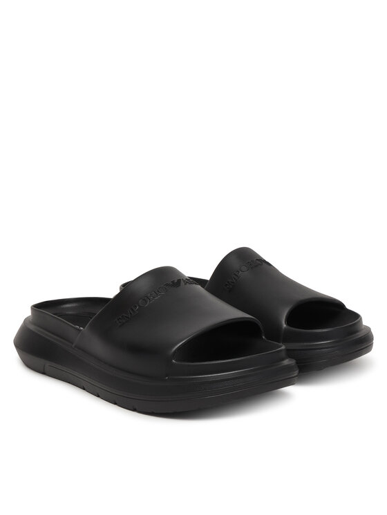 Emporio Armani Шльопанці Emporio Armani EM005960 AF26000 UC001 Чорний