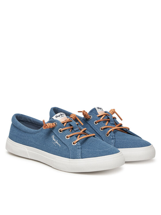 Pepe Jeans Zapatillas Pepe Jeans Kenton Denim PLS31602 Azul