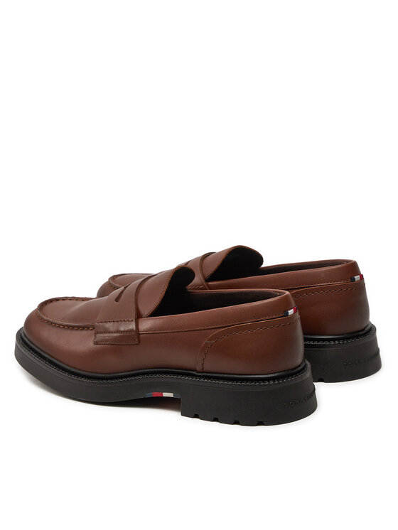 Tommy Hilfiger Loaferice Tommy Hilfiger Comfort Lwt Lth Loafer FM0FM05089 Smeđa