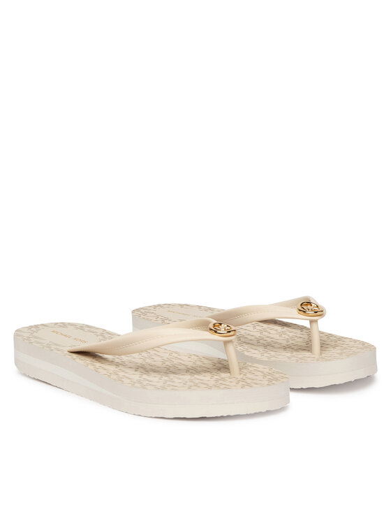 MICHAEL Michael Kors В'єтнамки MICHAEL Michael Kors Posie Flip Flop 40S6PSFA2Q Кремовий