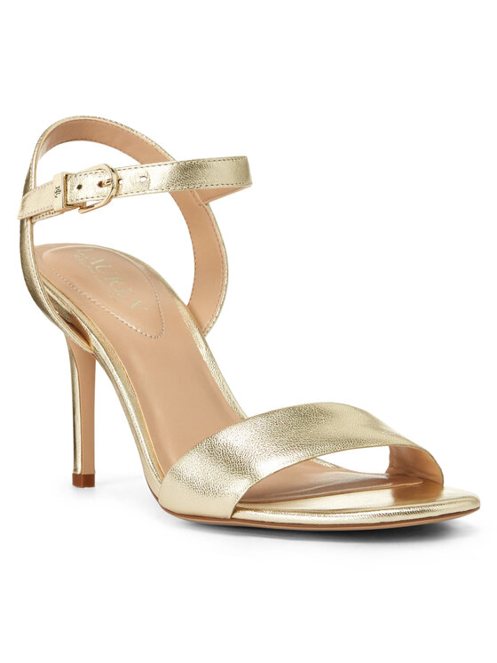 LAUREN RALPH LAUREN Сандали LAUREN RALPH LAUREN Gwen 802940587001 Златист