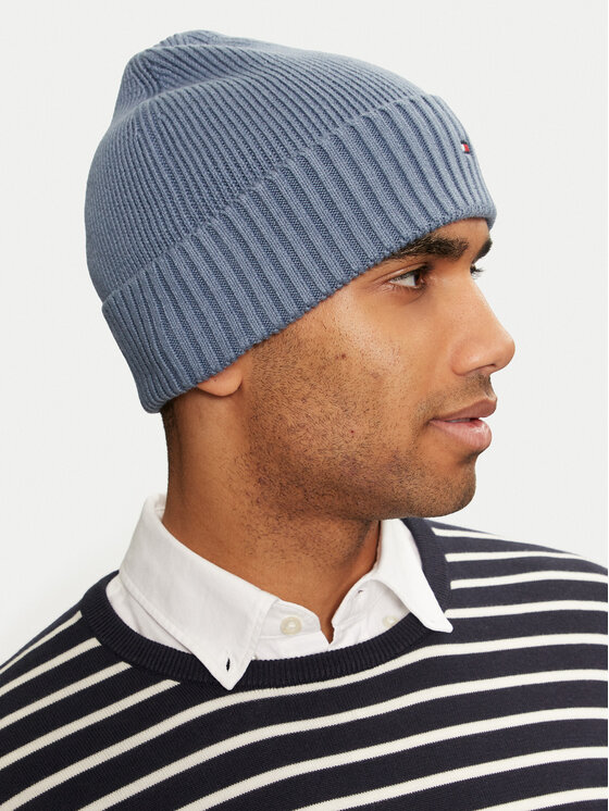 Tommy Hilfiger Kapa Tommy Hilfiger Flag AM0AM12796 Modra