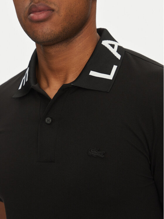 Lacoste Lacoste Поло PH9538 Чорний Slim Fit