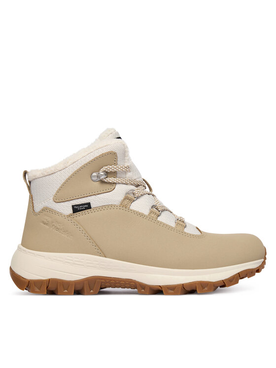 Jack Wolfskin Trekingová obuv Jack Wolfskin Everquest Texapore Mid 4053581 Béžová