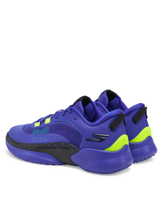 Skechers Basketbola apavi Skechers SKX RESAGRIP 253007/BLBK Zils